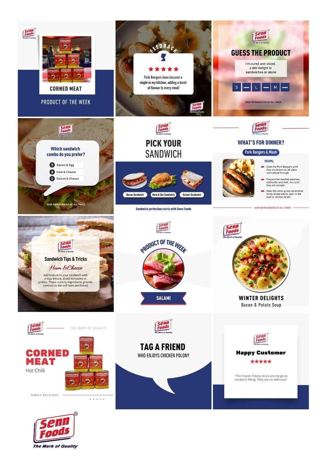 Senn Foods Posting Schedule (1)